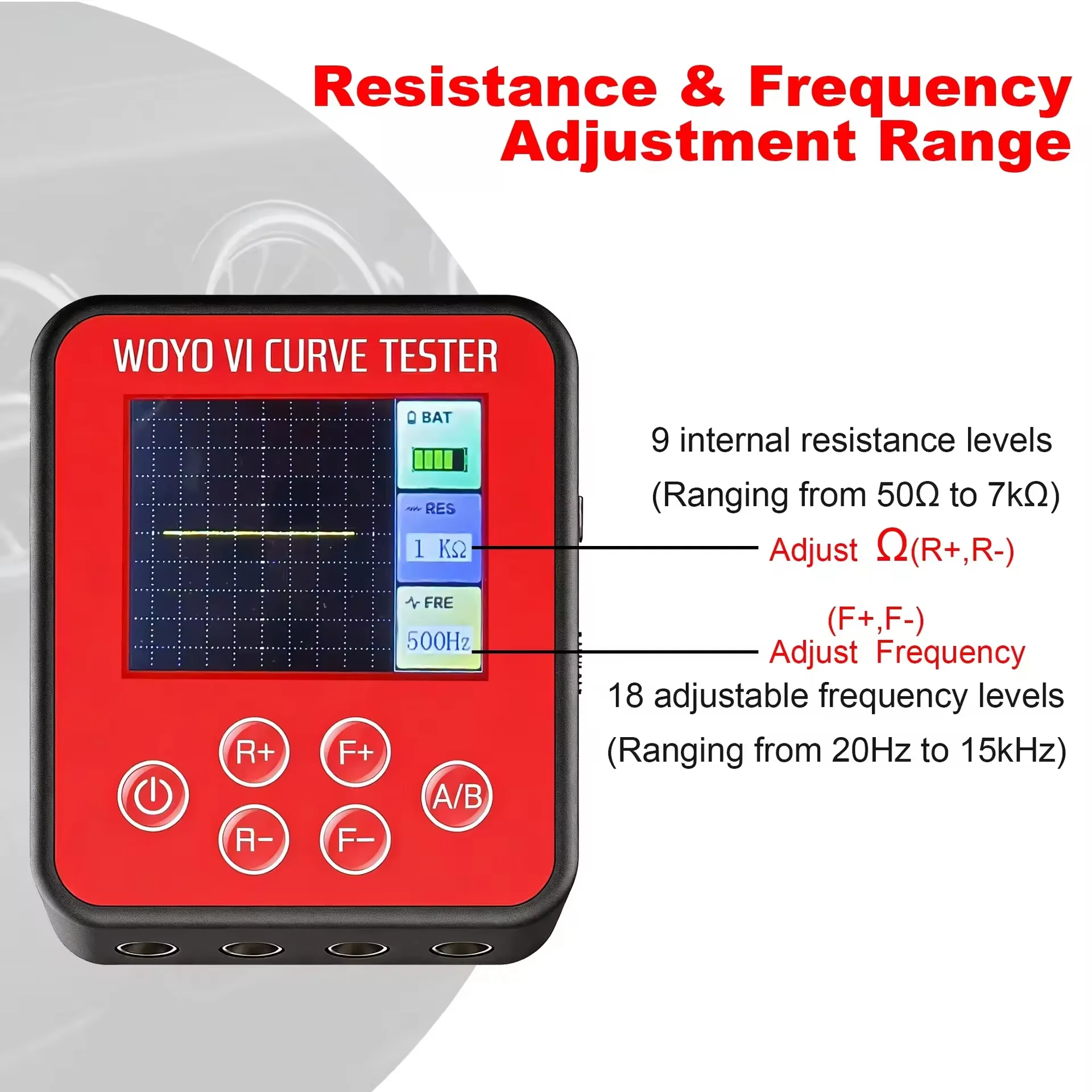 Dual Channel VI Curve Tester with LCD for Transistor Capacitor Resistor Diodes Voltage Regulators Electronic Component Detection