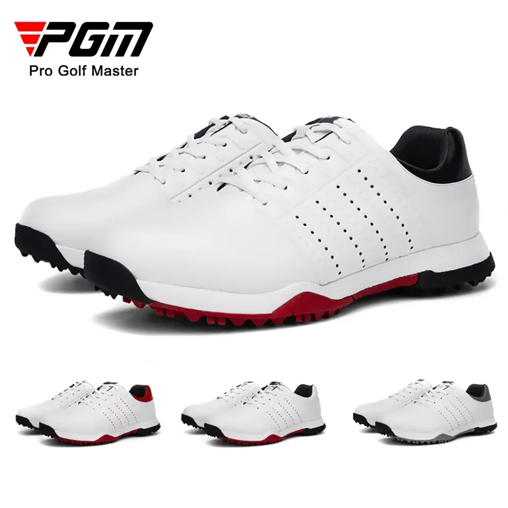 PGM Golf Men\'s Shoe Waterproof Shoe Anti slip Breathable Golf Summer Shoe