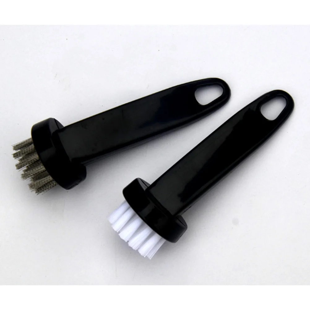 

Club Brush 10.5x1cm PP Wire Bristles Round Head Durable Cleaner for Golf Clubs Spikes Deep Groove Cleaning Tool