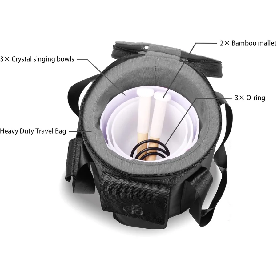 7 بوصة 8 بوصة 9 بوصة كريستال أطباق الموسيقى مجموعة لشفاء اليقظة الذهنية التأمل اليوغا الممارسة الروحية وشفاء الجسم شقرا #3