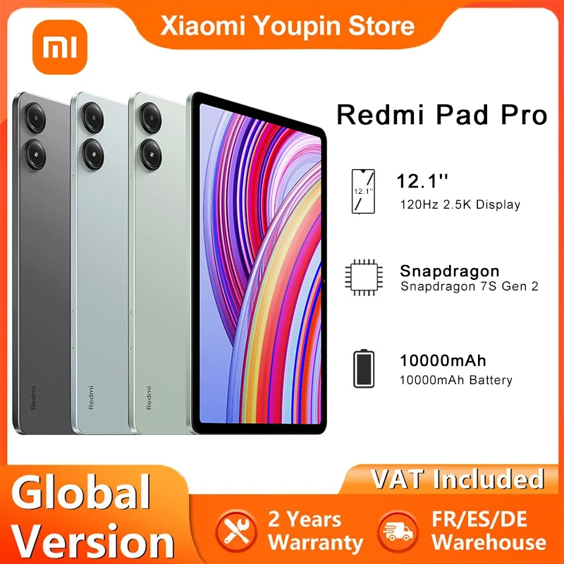 Xiaomi Redmi Pad Pro Tablet WIFI Version 120Hz 