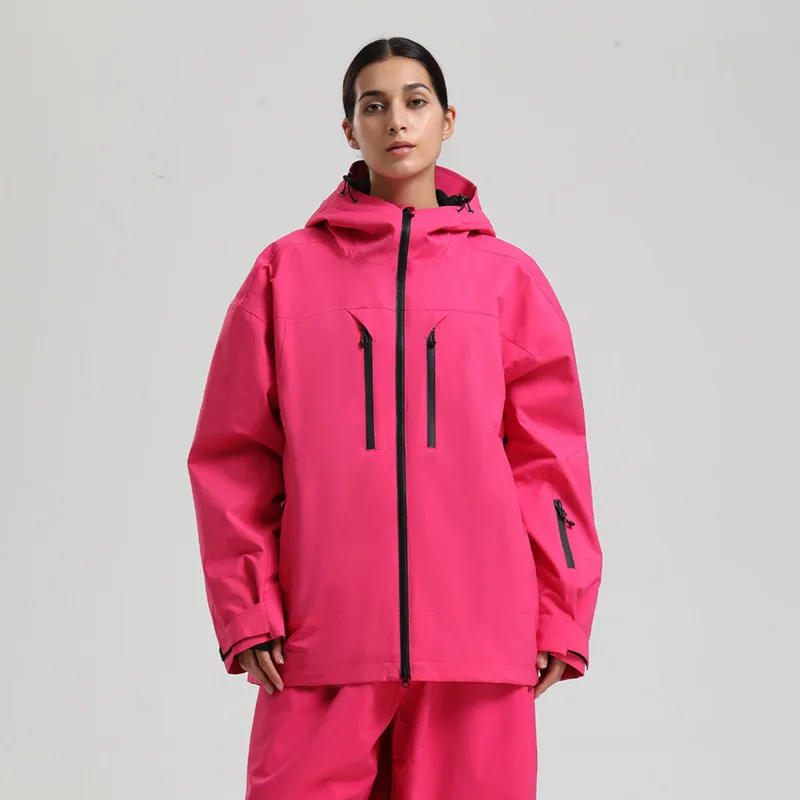 

2025 спортивные горные женские лыжные пальто на открытом воздухе, зимние водонепроницаемые мужские зимние куртки, ветрозащитная свободная походная одежда для сноуборда