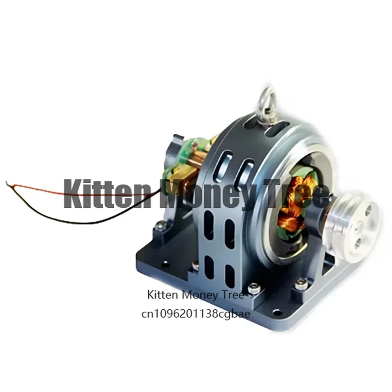 

Model DIY Generator Motor Pure Copper Movement Metal Casing with Screws Teaching Model Gift High Power Generator Accessories