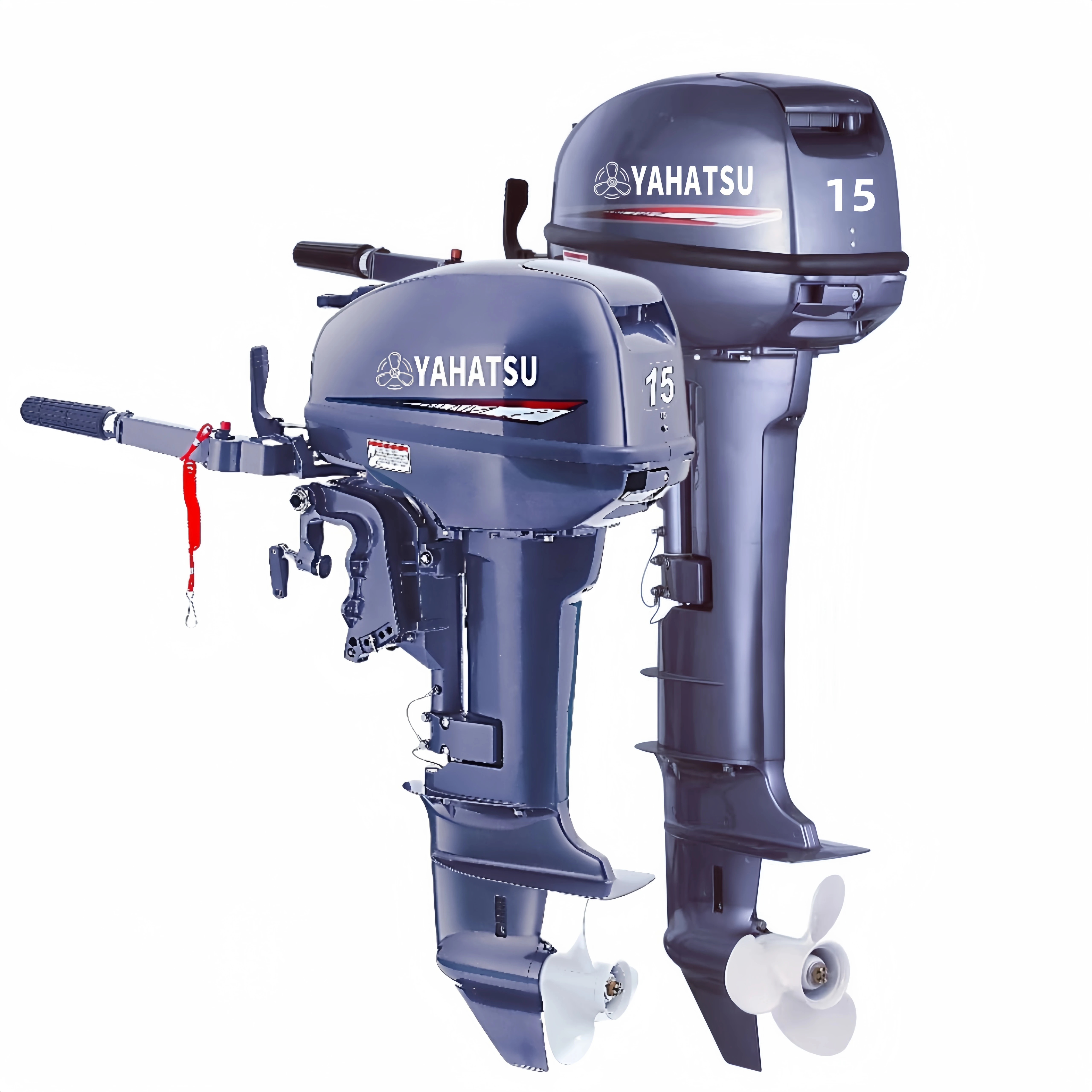 

YAHATSU 2 Stroke 15hp Outboard Motor Marine Engine Compatible with Original YAMAHA Boat Motor and Spare Parts