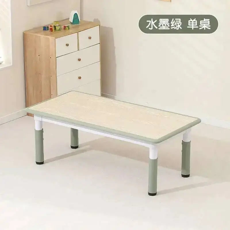 Set Haushalt Bildung Stuhl Kindergarten für Kinder Hebbare Rechteckige Spezielle Kunststoff Tisch Frühen Tisch und Spielzeug Schreibtische