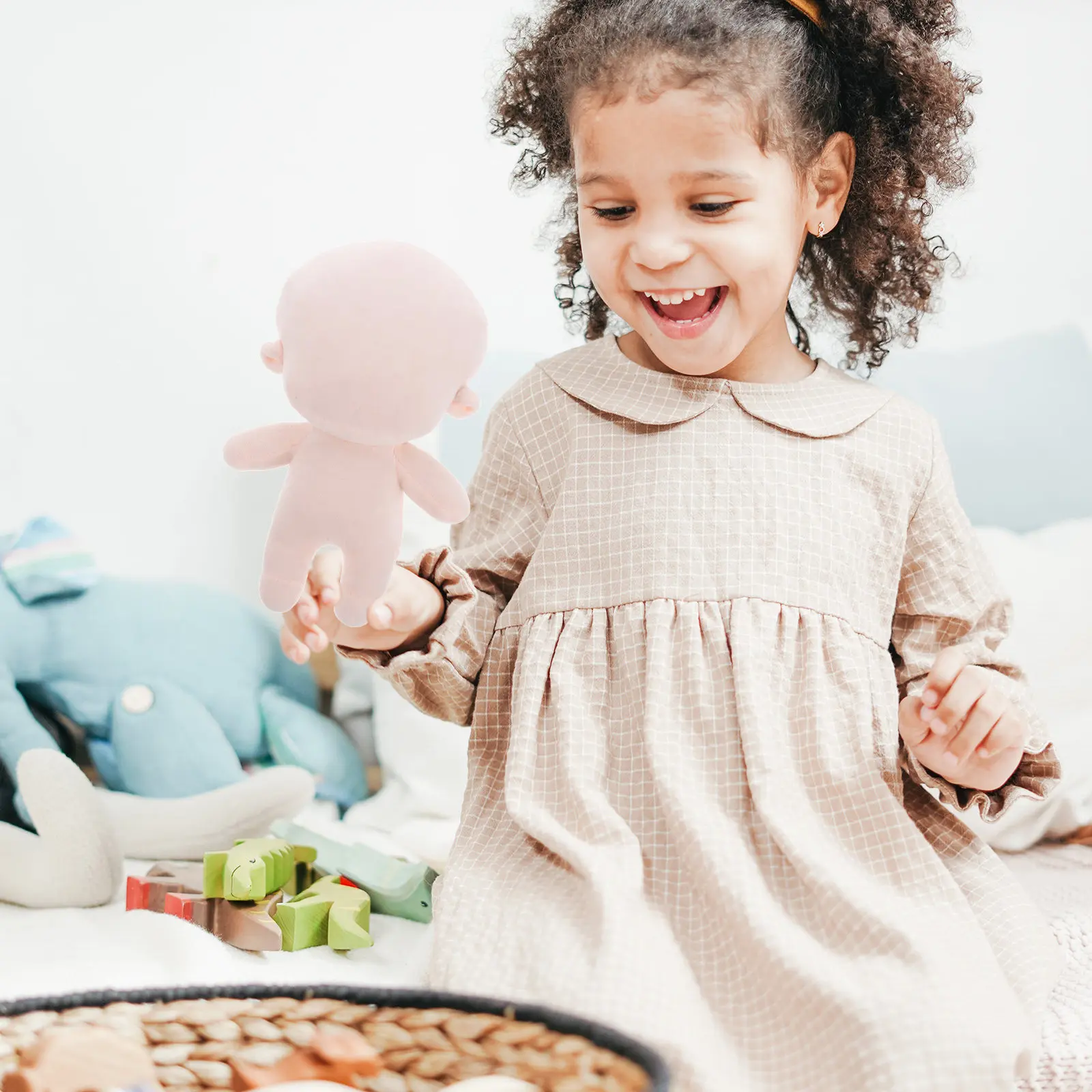 

Cotton Blank Body Soft Cloth Stuffed Flexible Textile Base for Handmade Creative Dress Up Project Craft Materials