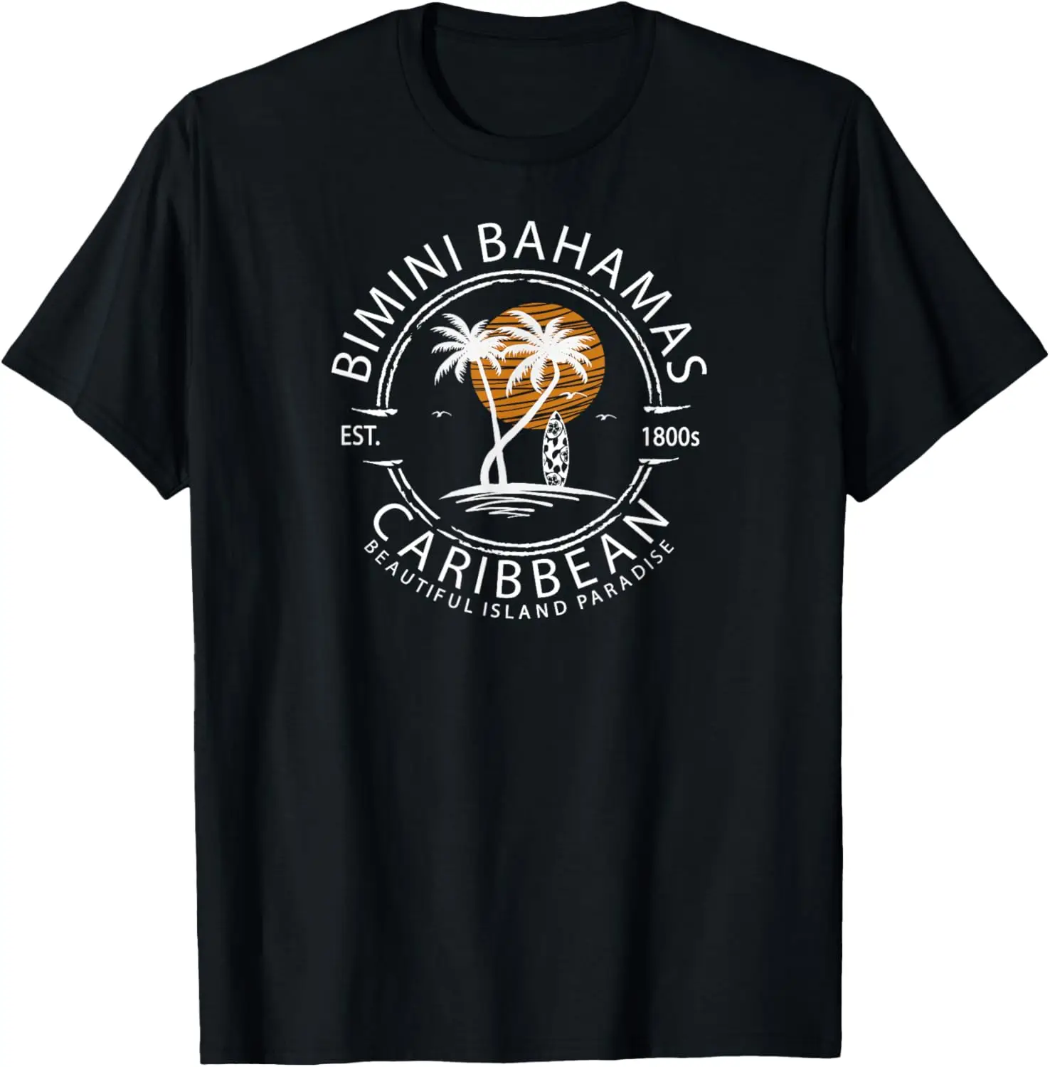 

Bimini Beach Bahamas Vacation Caribbean Tropical Summer T-Shirt