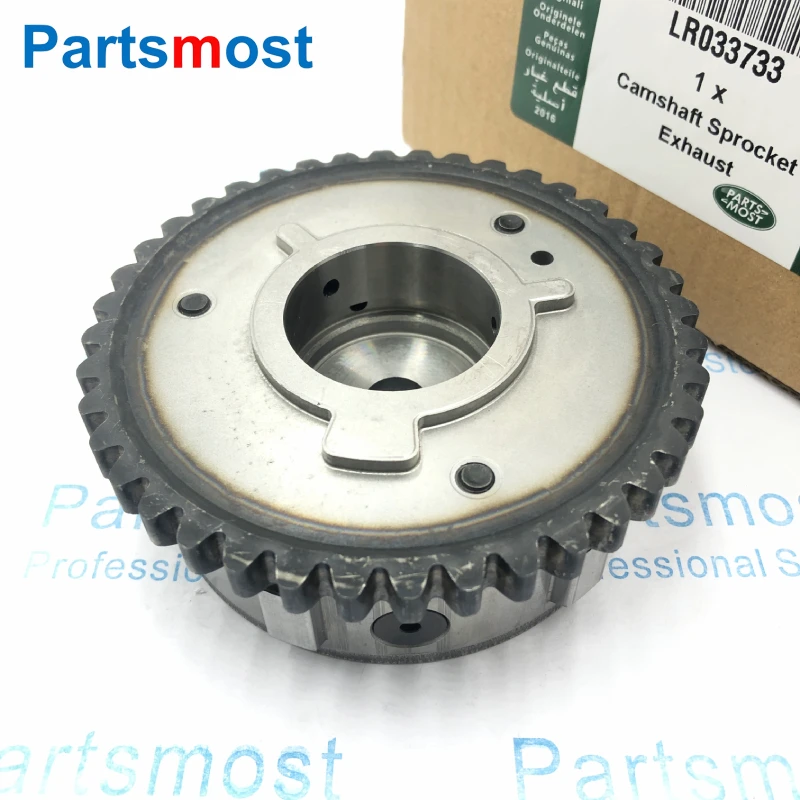 

LR095897 LR033733 CJ5E6C524AE 6C525AE 2,0 бензиновый привод VVT впускного или выпускного распределительного вала для LR2 Evoque Discovery Sport
