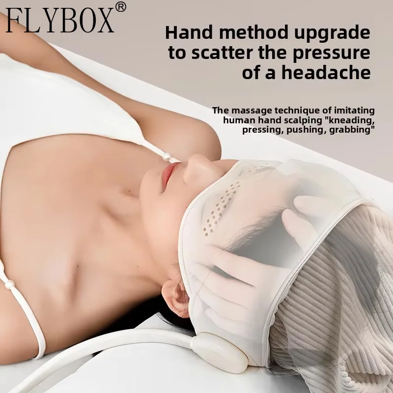 

Массажер для головы под давлением воздуха, электрический массажер для головы, графеновый нагрев глаз, горячий компресс для расслабления, улучшения сна, снятия стресса