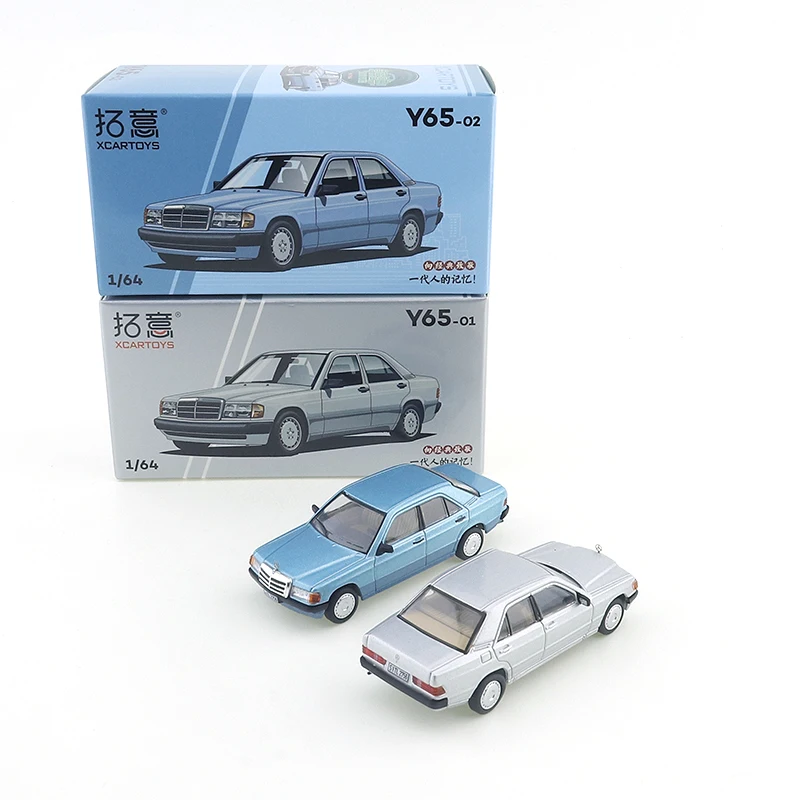 XCARTOYS 1/64 Microalloy Die-cast Car Model Toy 190E Car Friends Gifts Collect Ornaments