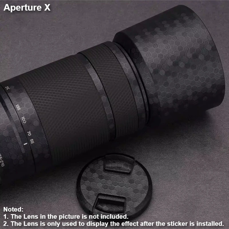 For Sony E 55-210mm F4.5-6.3 Lens Sticker Anti-Scratch Coat Wrap Protective Film Body Protector Decal Skin E55210 - view 4