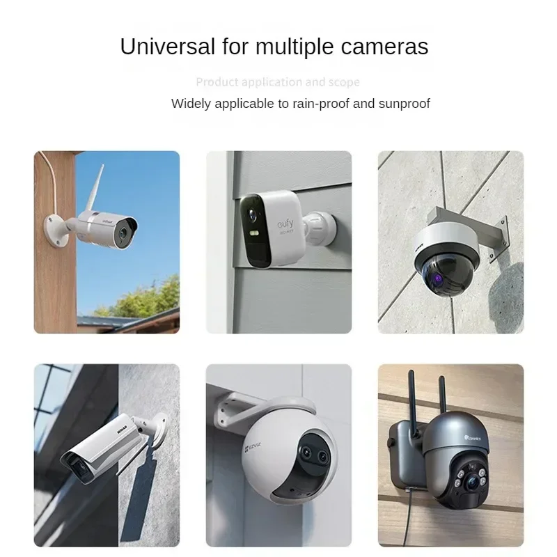 Capas protetoras impermeáveis para câmera de segurança Rainproof Dome Cover Shield Case Caixa de proteção