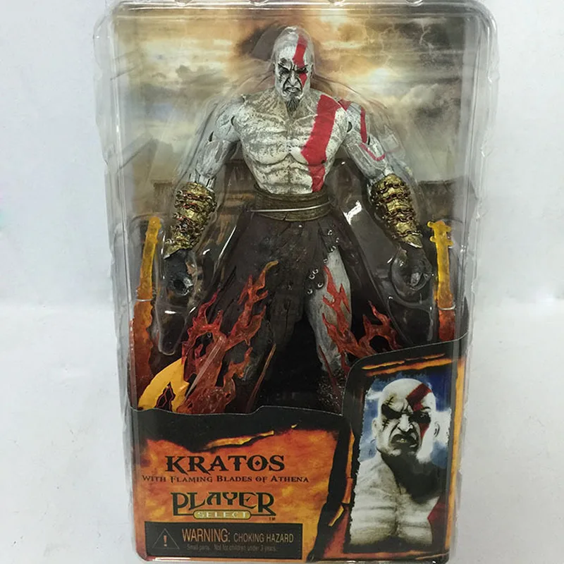 Neca Figure God Of War Ghost Of Sparta Kratos In Ares Armor W Blades Action Figure Model Articulated Movable Doll Toy Boy Gift