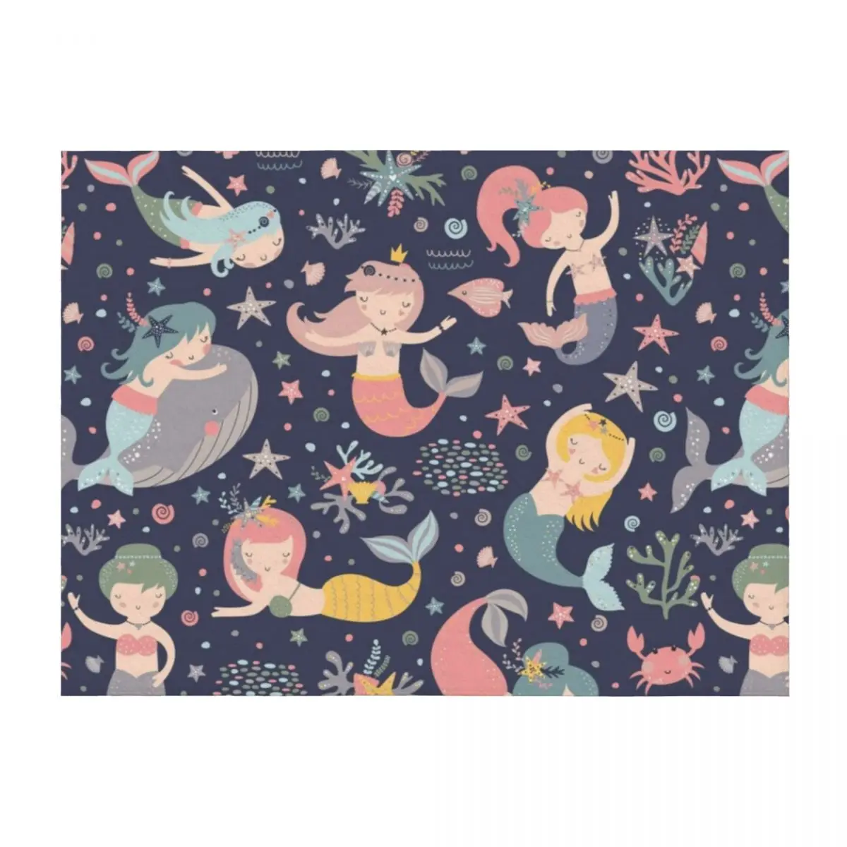 

little memraid Throw Blanket blankets ands Thermal Soft Big Designers Blankets