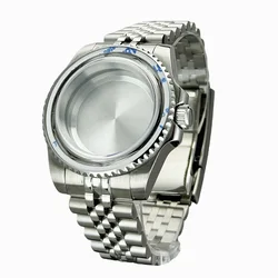 fit for Submarine Jubilee/Oyster Band Diver Watch Case mod NH34 NH35 NH36 NH70 NH72 4r35 4r36 200m Waterproof sapphire crystal
