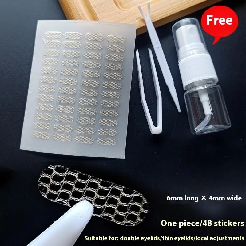 180/300/600 PCS ที่มองไม่เห็นไม่มี Trace Lace Ultra บาง Breathable Local Double Eyelid เทปสําหรับบวม Eye น้ําเปิดใช้งานเหนียว