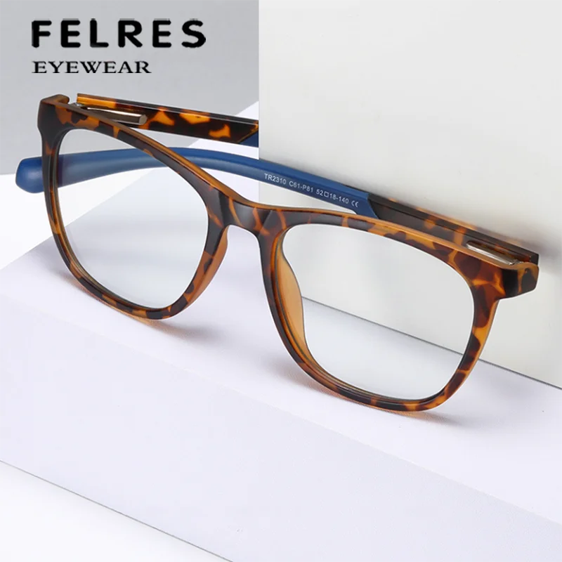 Classic Black TR90 Square Photochromic Reading Glasses For Men Women Trendy Presbyopia Glasses Color Changing Sport Sunglasses