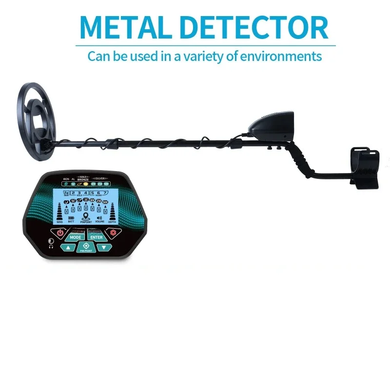 Underground Metal Detector GT620G High Sensitivity Liquid Crystal Professional Gold Hunter Circuit  Waterproof Coil