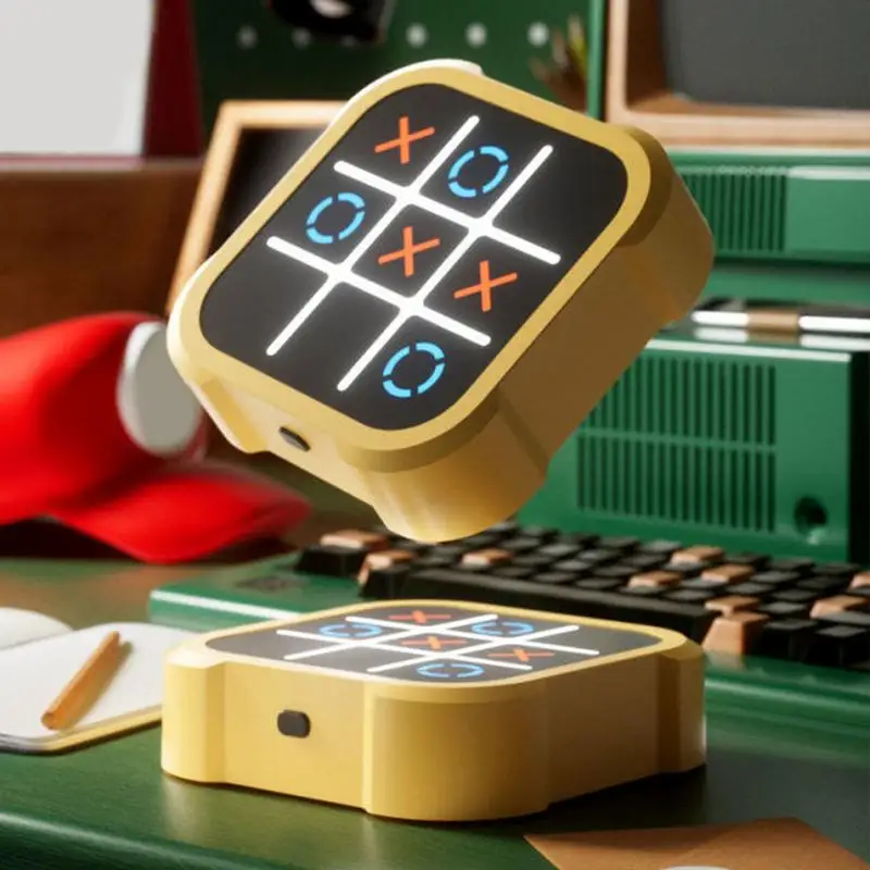 

3в1 портативная игровая консоль-головоломка-головоломка, просветительская игрушка на кончиках пальцев, настольная игра, портативная игровая консоль-головоломка для детей