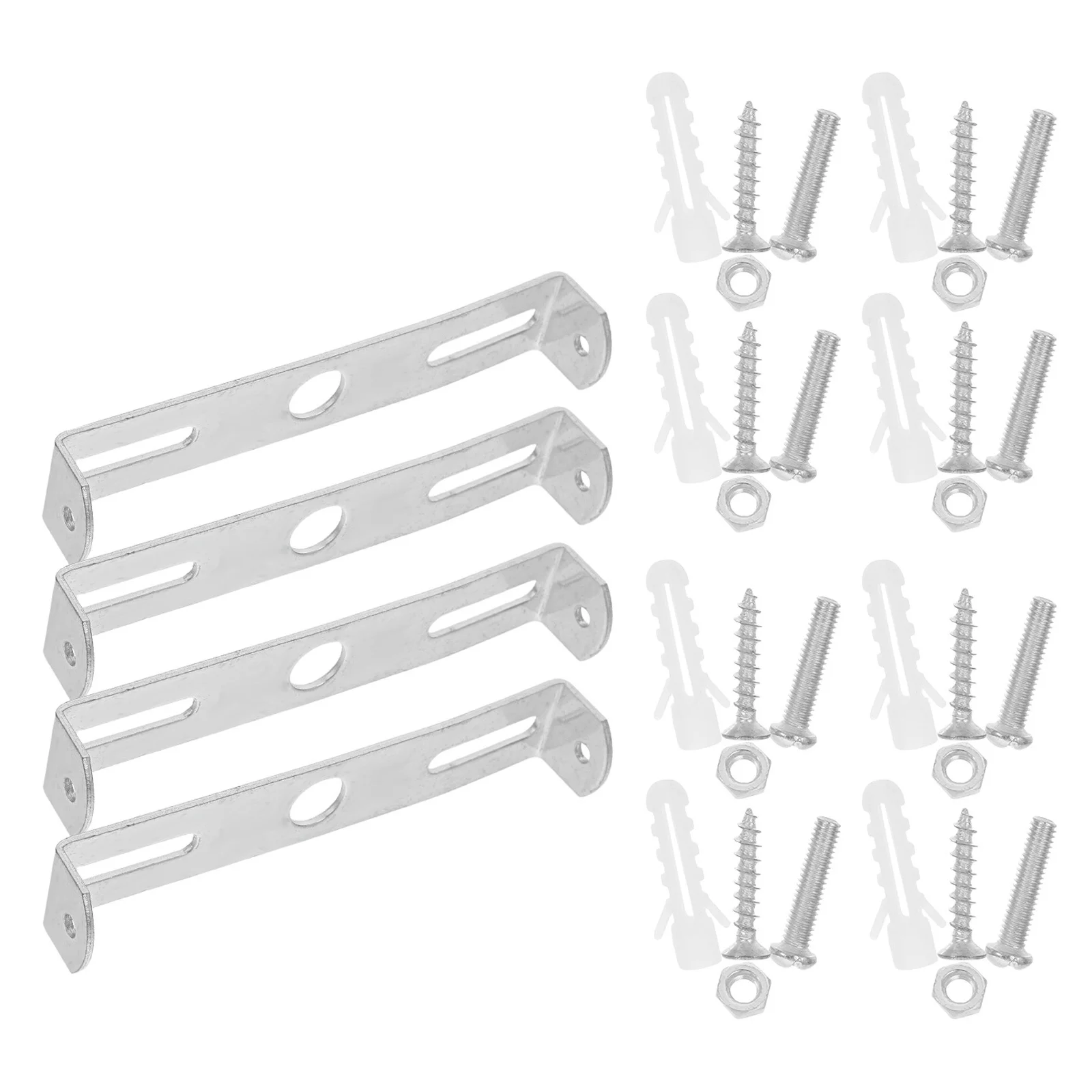 

1Set Lamp Ceiling Bracket Square Design 100Mm Ceiling Light Plate Wall Mounting Crossbar Kit for Chandelier Outdoor Fixture