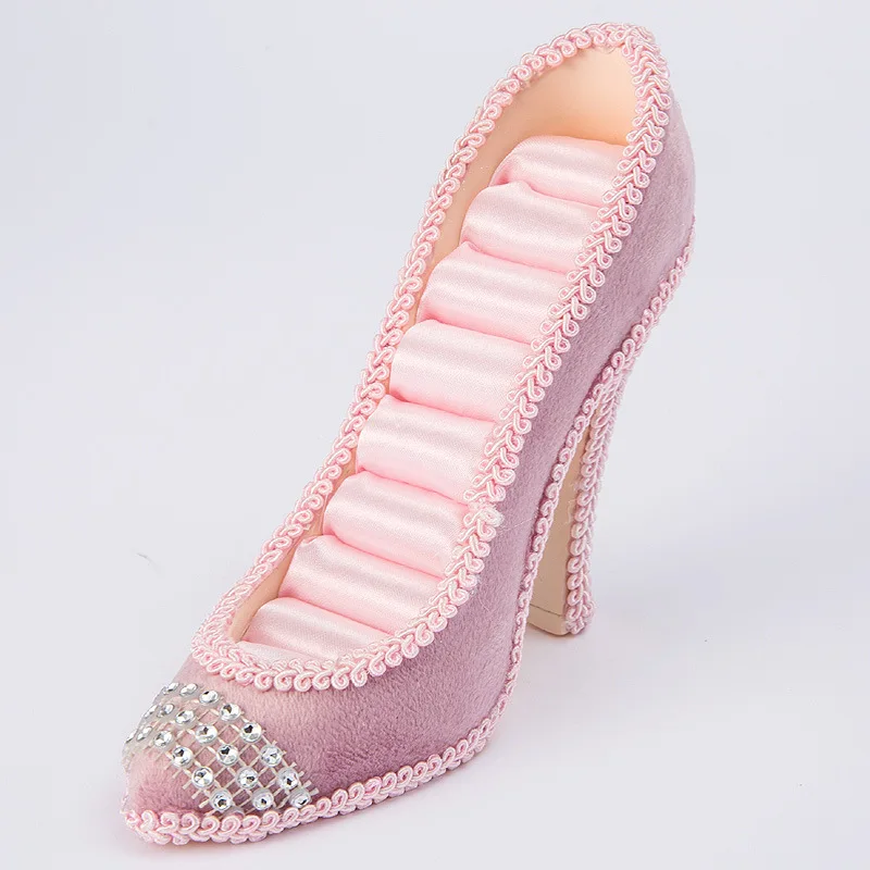 Jewelry Displays Stand, Model Dress High-Heeled Shoes Earring Necklace Ring Jewelry Holder Stand Display for Jewelry Organizatio