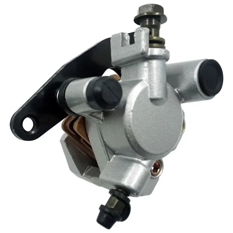Zestaw przednich zacisków hamulcowych do motocykli Yamaha Grizzly 660 2002-2008 YFM660 KODIAK 400 1999-2006 450 2003-2006 z klockami — zdjęcie 5
