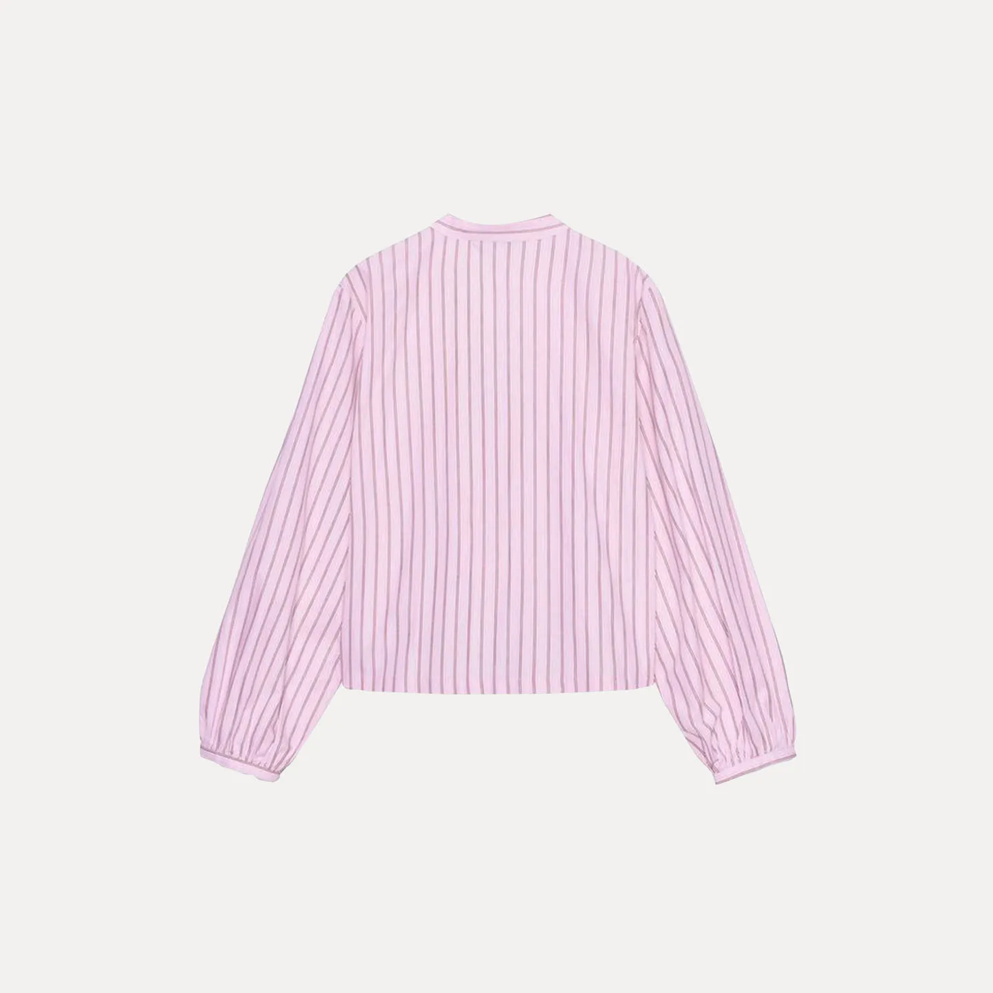 Femmes longues Sve rayé irt avec noeud décorations automne 2025 nouveauté Z européen Sle Faion