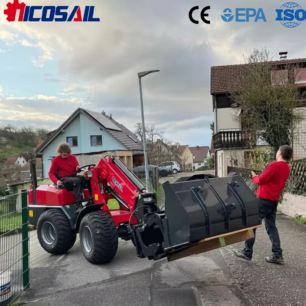 

Mini Telescopic Loader Custom Euro 5 CE Multi Function Compact Loader for Farm Garden and Construction Projects
