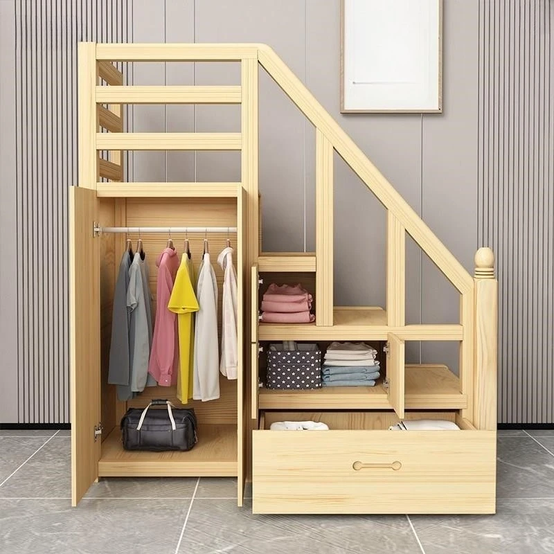 

Step ladder cabinet Mother and child bed Stair cabinet Children's locker Up and down bed Independent ladder