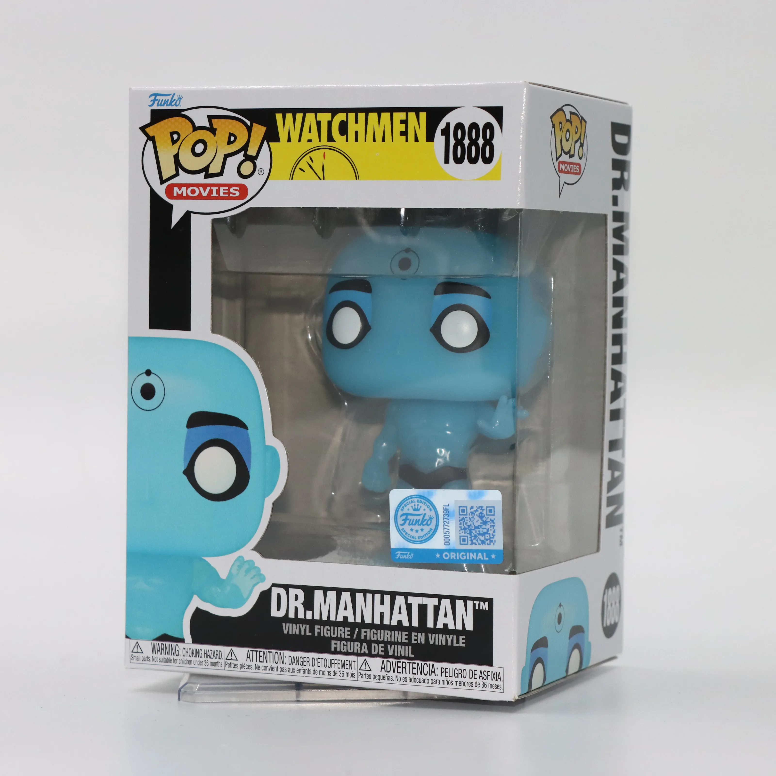 

Оригинальные фигурки FUNKO POP Dr. Manhattan, аниме-фигурки, игрушки для мальчиков, рождественский подарок, коллекционные модели, украшения