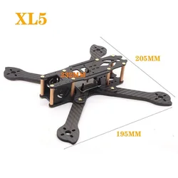 HSKRC Drone Quadcopter Frame XL5 XL6 XL7 XL8 XL9 3K Carbon Fiber FPV Frame KIT TrueX 5/6/7/8/9 Inch With TPU KITS For FPV Racing