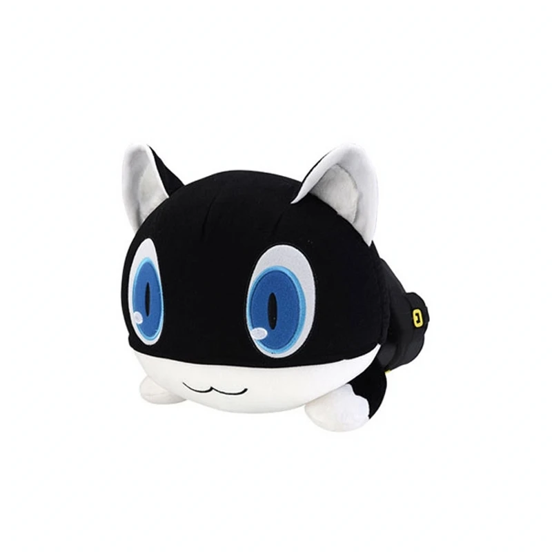 

40cm Game Persona 5 Plush Toy Morgana The Animation Plush Dolls Black Cat Cosplay Soft Stuffed Animal Pillow Decor Toys Gifts