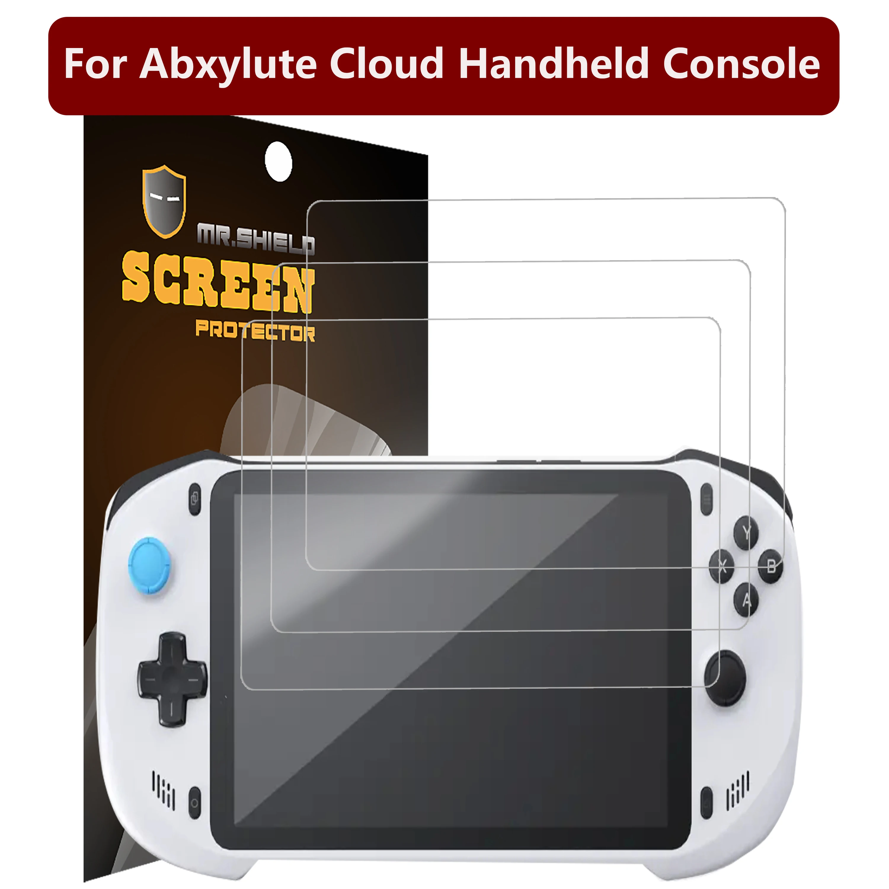 Mr.Shield [3-Pack] Screen Protector For Abxylute Cloud Handheld Console Premium Clear Screen Protector (PET Material)