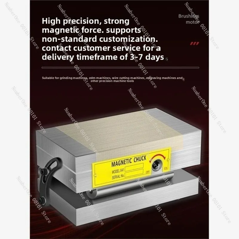 Adjustable Magnetic Sine Plate Permanent Magnet Chuck for Grinder Tilt