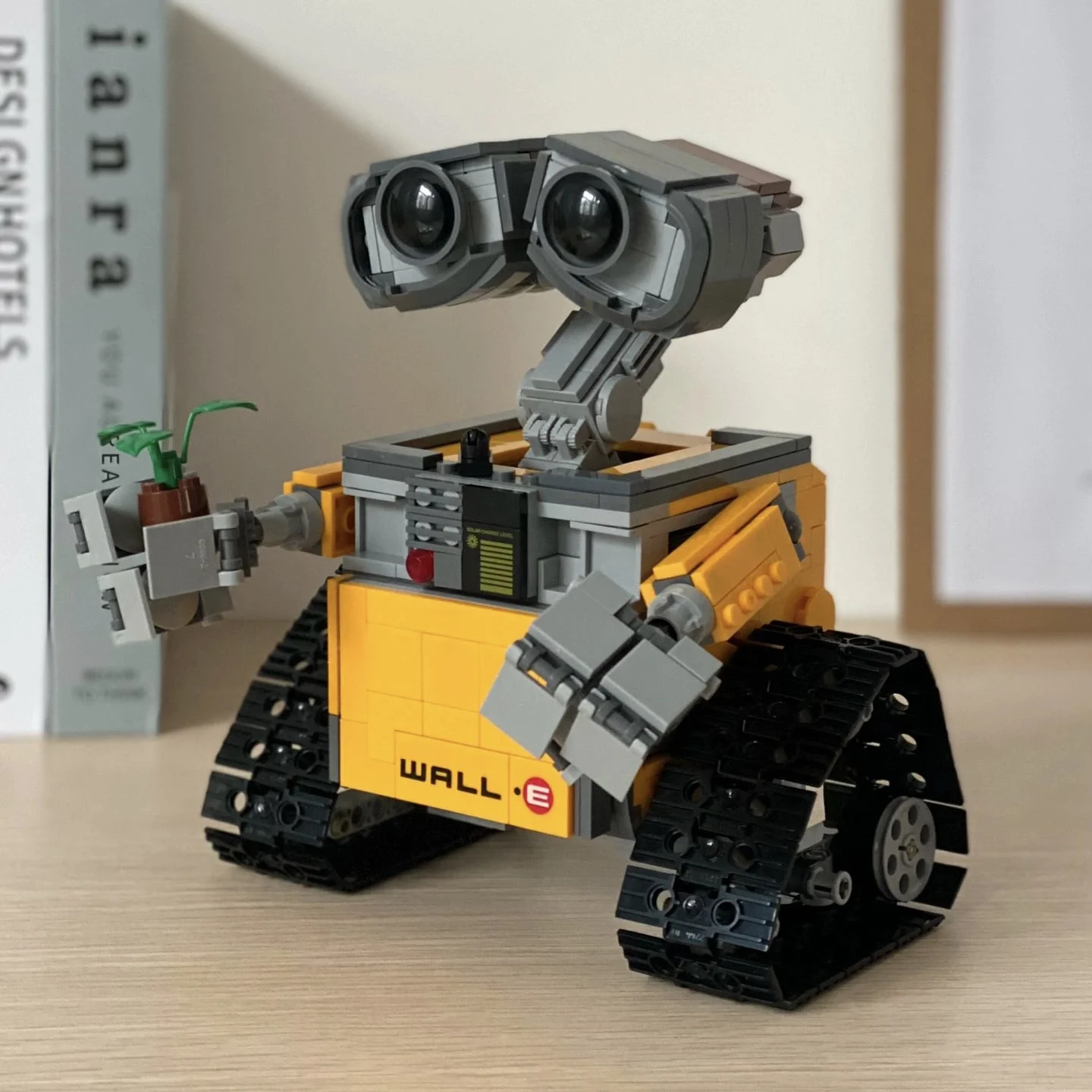 Technology WALL E The Robot Building Blocks Idea technical Figures Model Compatible DIY Educational Toys For Children Gift