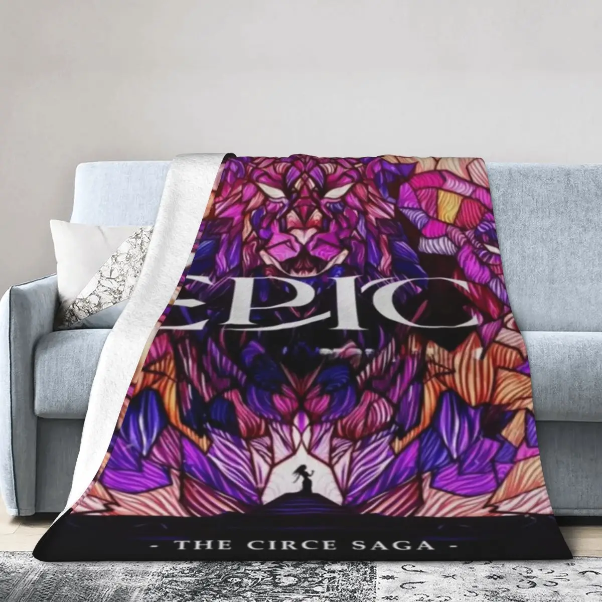 Epic The Musical The Circe Saga An Ultra-Soft Micro Fleece Blanket