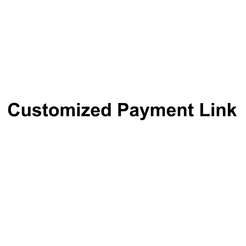 

Customized payment link