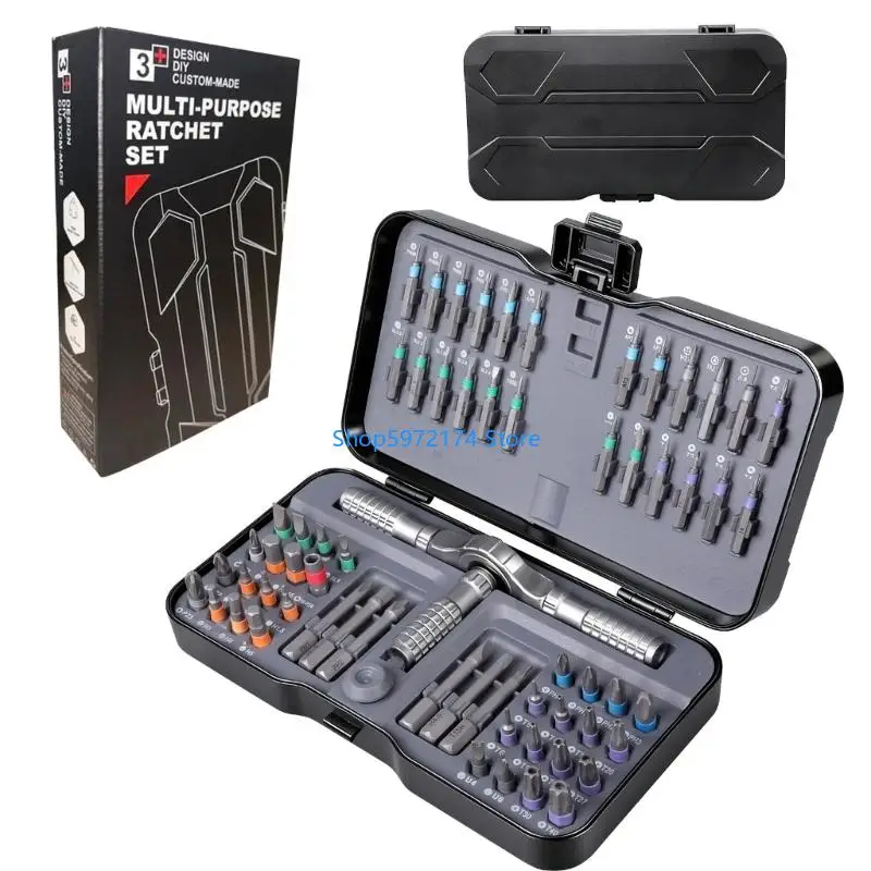 Y3NB 66 Pieces Screwdriver Group With Strong Storage Case Completed Set