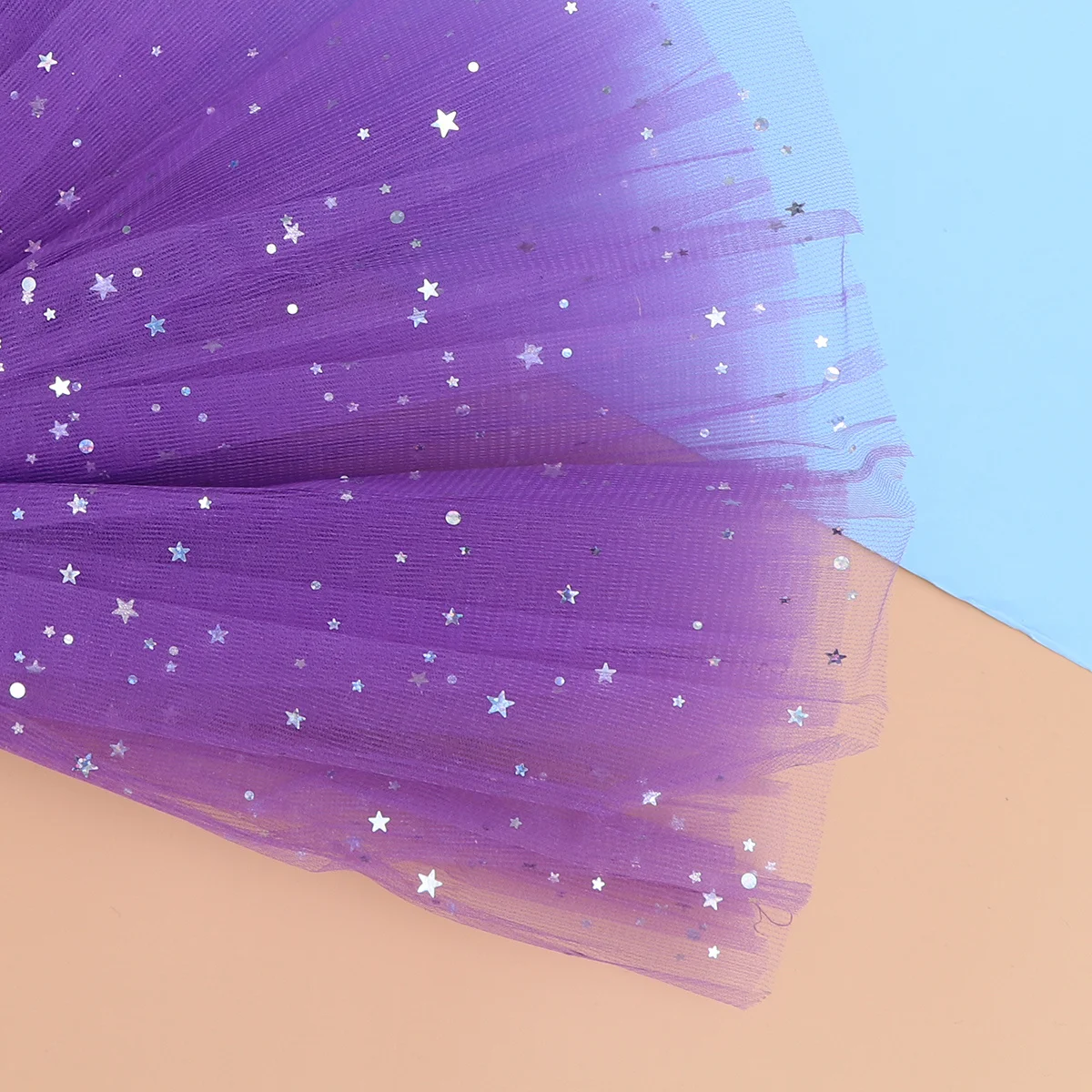 

Girls Dark Purple Tulle Midiskirt Net Veil Skirt Elastic Waistband Birthday Gift Party Dress Ballet Costume Photography