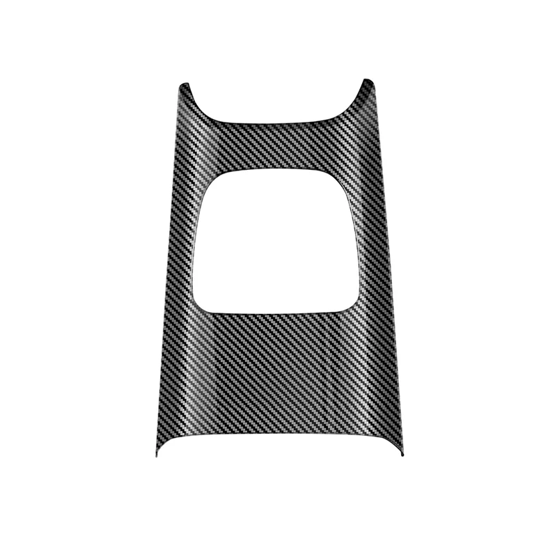 Interior Carbon Fiber Style Rear Seat A/C Vent Frame Air Outlet Cover Trim for Hyundai IONIQ 6 2022 2023+