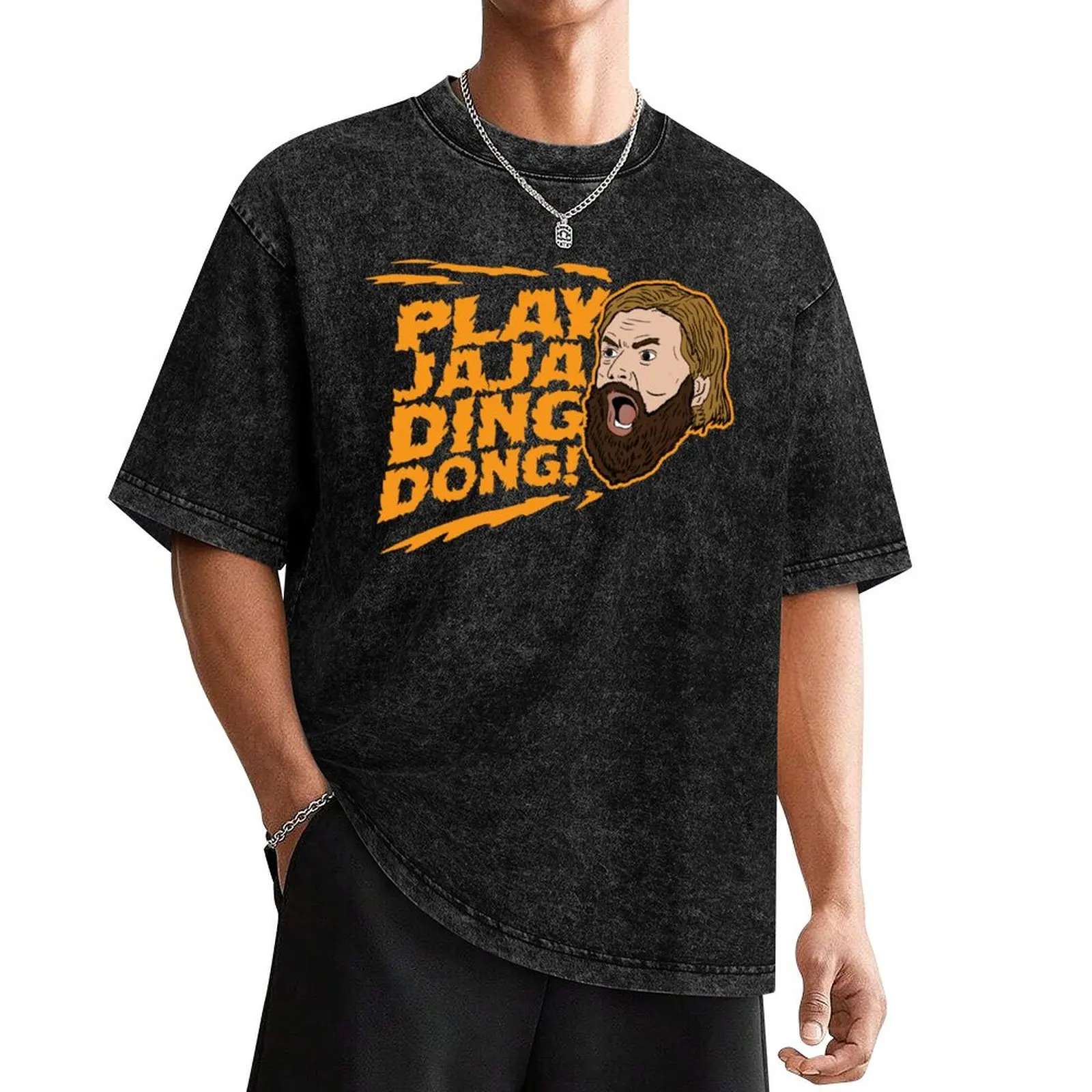 

Play Jaja Ding Dong T-Shirt cotton man t-shirts quick drying oversized t shirt men