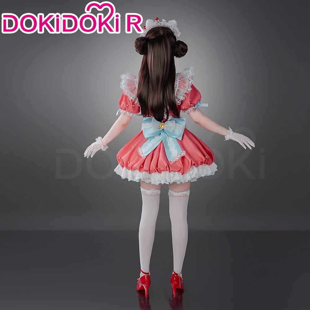BLADEPOINT DokiDoki-R Ziping Yin Cosplay Abito da cameriera carino Costume anime da donna Uniforme a maniche corte per le feste