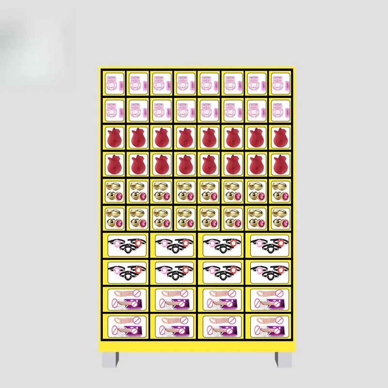 آلة بيع الخزانة التي تم التحقق من العمر لمنتجات العافية للبالغين الامتثال القانوني