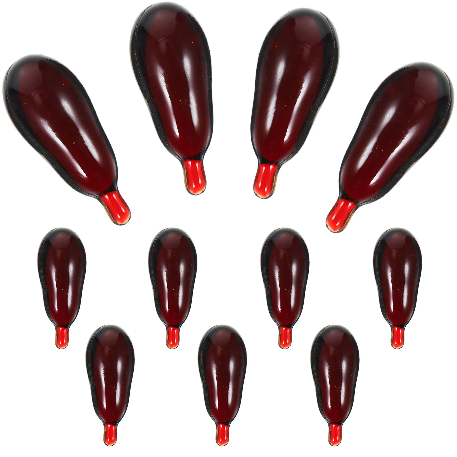 

30pcs Blood Capsules Realistic Fake Pill Prop For Halloween Party Trick Use Theater Masquerade Vampire Injury Simulation Special