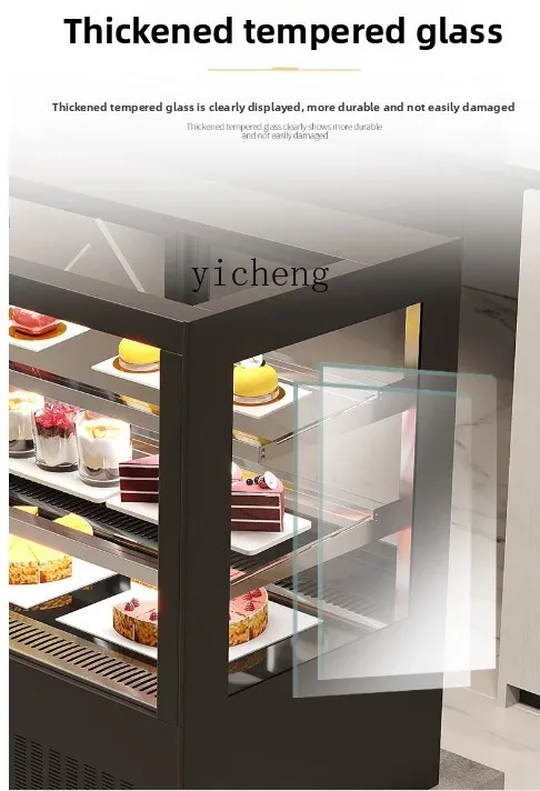 

ZZ cake display cabinet small bar beverage commercial air-cooled desktop fresh-keeping