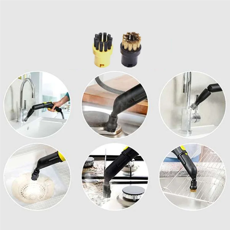 نافذة ممسحة فوهة السجاد طائرة شراعية وفرشاة البخار ل Karcher SC1 SC2 SC3 SC4 SC5 قطع غيار منظف البخار