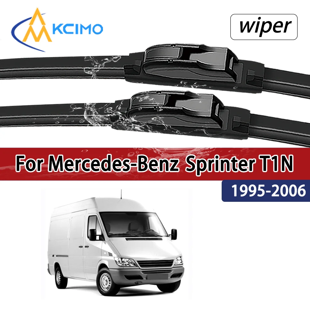 

For Mercedes-Benz Sprinter T1N 1995–2006 Auto Cars Compatible Durable Silent Front Wiper Blades Windscreen Window Accessories