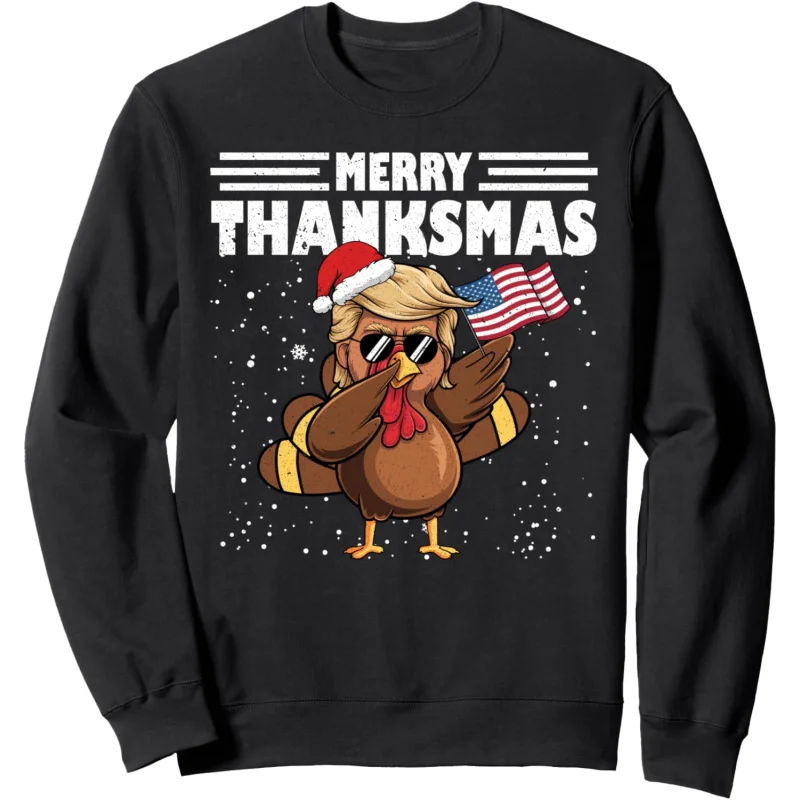 

Merry Christmas Thank you Turkey Trump Sweatshirt