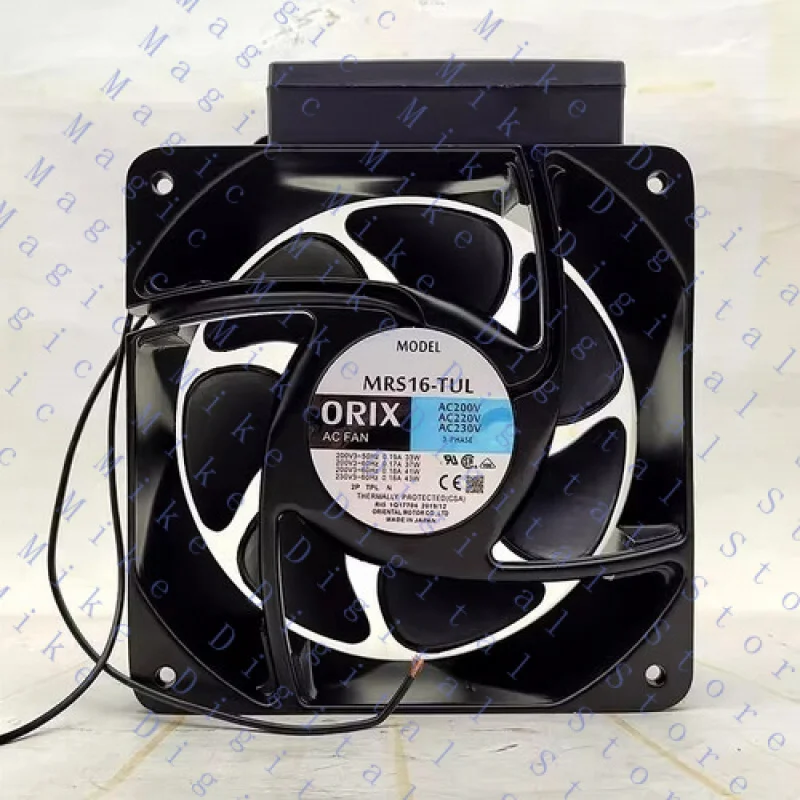 UU  FOR ORIX MRS16-TUL 230V 0.18A 43W 16055 16CM Cooling Fan