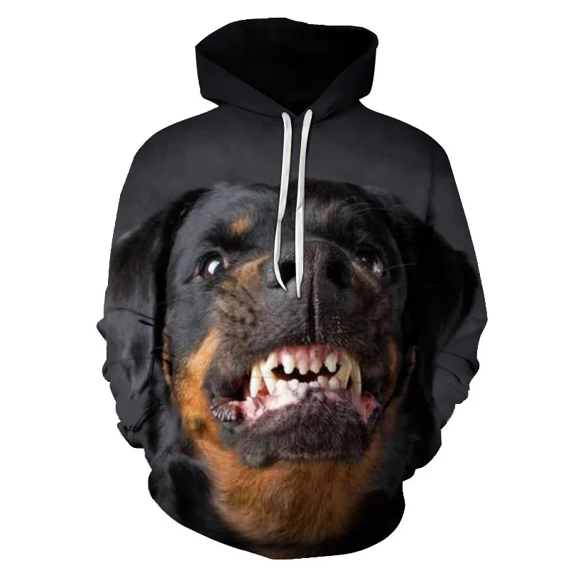 

Fashion Casual Hoodies 3D Printing Pet Dog Sweatshirt Men's And Women's Street Style Autumn Pullover Harajuku Long Sleeve Tops